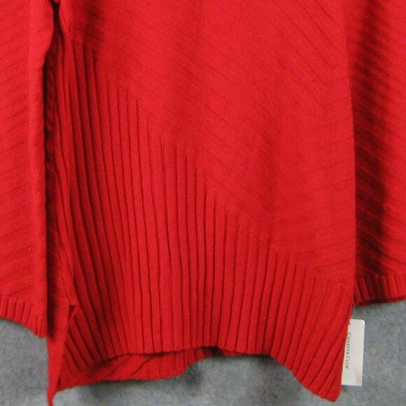 Charter Club Tunic Sweater Red XXL NWT - Picture 4 of 7